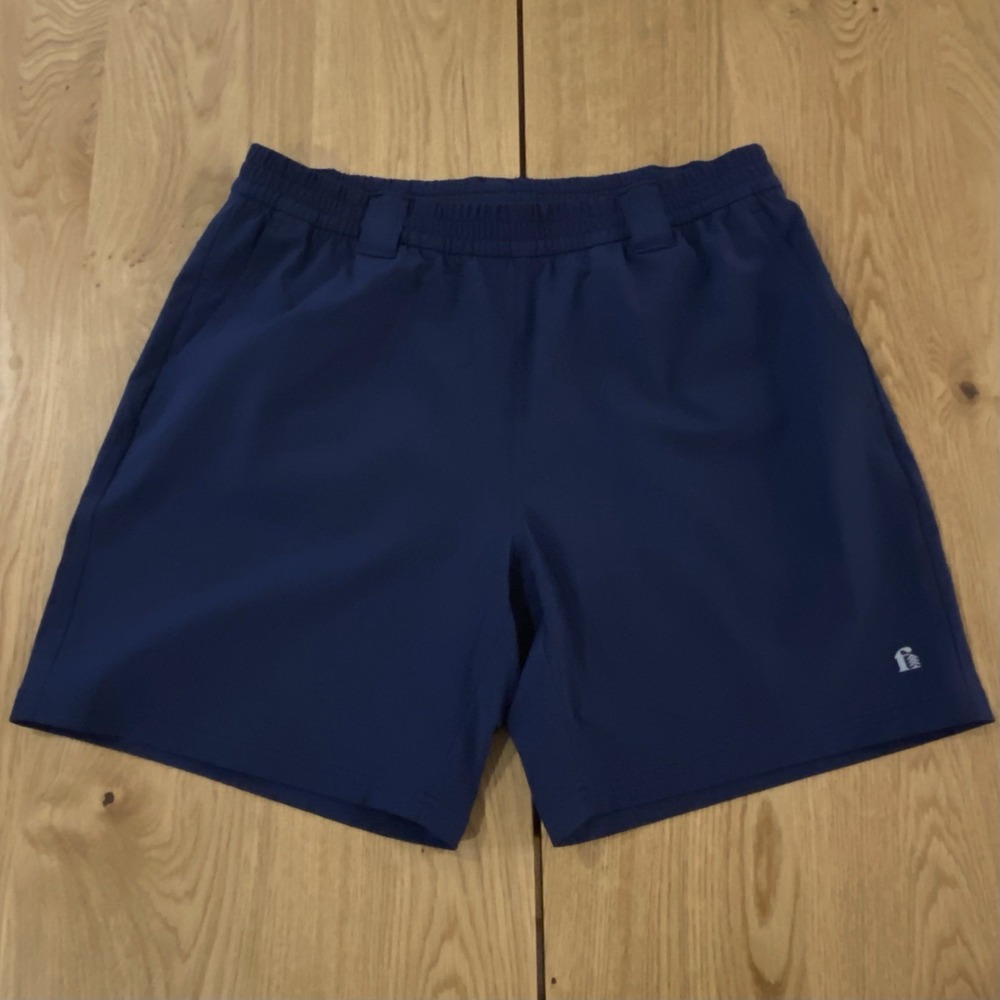 Fielder Bonobos shorts Men's Medium Navy 7" Inseam Unlined Athletic Hiking